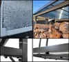 Metall Kaminholzregal Außen 185 x 70 x 185 cm, Pro - 40 mm Produktbild-Vorschau 5
