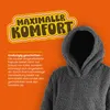 Knusse hoodie - Sherpa fleece, antraciet (R) Productafbeelding-voorbeeld 5