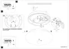 Plafoniera Contemporanea Ella 1 Luce Acciaio Bianco Anteprima dell’immagine prodotto 17