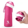 Qunature Bouteille d'eau en silicone pliable 700ml à Voir les images du produit 2