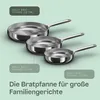BergHOFF Home Bratpfanne Ø 28 cm, Edelstahlpfanne,  & PTFE Produktbild-Vorschau 3