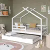 Letto montessori bambini Vitalispa Luni Bianco 160 x 80 cm Anteprima dell’immagine prodotto 5