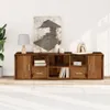 Möbel Eckregal Altholz-Optik 160x40x45 cm Holzwerkstoff - Produktbild-Vorschau 3
