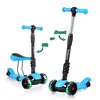 Yoleo 3-in-1 Kinder Roller Scooter mit Abnehmbarem Sitz, Produktbild-Vorschau 1