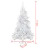 Arbre de Noël artificiel avec support 150 cm 380 branches Voir les images du produit 19