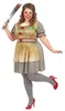 Plus Size Horrorclown-Kostüm für Damen - XXL Produktbild-Vorschau 1