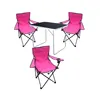 4-tlg Camping Set Gartenmöbel Campingtisch 3 Klappstuhl Produktbild-Vorschau 1