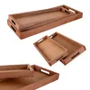 1.04 Holz Tablett im 2er Set - ca. 50 und 45 cm - Tisch Produktbild-Vorschau 2
