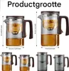 Skleněná konvice na čaj s magickým systémem oddělování Náhled obrázku produktu 2