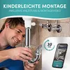 Extra langer Waschbecken-Siphon – Engelbach, 1 1/4 Zoll mit Produktbild-Vorschau 4