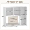 Schreibtischregal mit 7 höhenverstellbaren Fächern für Produktbild-Vorschau 3