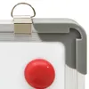 vidaXL Magnetisches Whiteboard Weiß 50 x 35 cm Stahl Produktbild-Vorschau 5