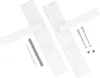 KOTARBAU® Set di maniglie a leva per porta WC 72 mm piastra Anteprima dell’immagine prodotto 3