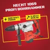 HECHT 1069 Bohrhammer SDS-Max | 1600 W | mit Koffer | Produktbild-Vorschau 2