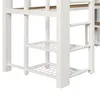 Flieks Etagenbett 90x200cm mit Led, Kinderbett Jugendbett Produktbild-Vorschau 9