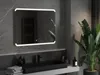 Mexen Nida podsvícené koupelnové zrcadlo 100 x 80 cm, LED Náhled obrázku produktu 2