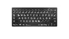 LogicKeyboard XL-Print White on Black DE (PC/BT) Produktbild-Vorschau 2