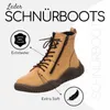 Gemini : Bottines à lacets jaunes pour femmes, chaussures Voir les images du produit 12