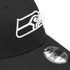 New Era 9Forty Adjustable NFL Cap - BLACK Seattle Seahawks Produktbild-Vorschau 3