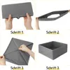 6 Stück Kleidung Schubladen Organizer Faltbare Schrank Produktbild-Vorschau 9