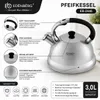 Flötenkessel aus Edelstahl – 3,0 L Produktbild-Vorschau 7
