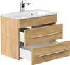 Badmöbel Mars 600 SlimLine SoftClose eiche gold : Eiche Produktbild-Vorschau 4
