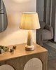 BELIANI Tischlampe Hellbeige Keramik mit Kunstleinen Produktbild-Vorschau 2