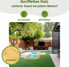 pemicont Garten Rollweg aus Lärche Natur, 30 cm x 1 m, Produktbild-Vorschau 11