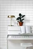 ESTAhome carta da parati piccole tegole bianco e nero 53 cm Anteprima dell’immagine prodotto 5