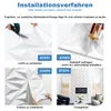 20 Stück 3D Deckenpaneele & Wandpaneele Weiß | Produktbild-Vorschau 6
