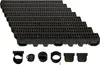 Entwässerungsrinne Höhe 115mm Kunststoff 8m, Stegrost, Produktbild-Vorschau 1
