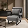 Makika Schlafsessel Schlafsofa Rio klappbar - in Grau Produktbild-Vorschau 7