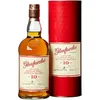 A bottle of Glenfarclas Highland Single Malt Scotch Whisky and its cylindrical red presentation box are shown against a white background. Produktbild-Vorschau