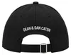 Dsquared2 Be ICON Baseballpet met tape, zwart, uni Productafbeelding-voorbeeld 3
