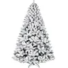 228cm Künstlicher Weihnachtsbaum mit Schnee, 1405 Spitzen, Produktbild-Vorschau 1