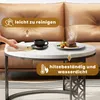 STILVORA Couchtisch Wohnzimmertisch mit Bodenschutz, Produktbild-Vorschau 8