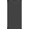 A black flip case for a smartphone, shown closed. Podgląd zdjęcia produktu