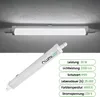 A product image showing an LED light fixture mounted on a ceiling and a close-up of the light fixture with technical specifications listed. Produktbild-Vorschau