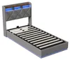 Lit rembourré ProximaX 90 x 200 cm avec ports USB et Voir les images du produit 13