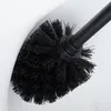 Elegante scopino per WC con setole nere resistenti Anteprima dell’immagine prodotto 4