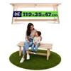 Panchina da parco in legno KADAX senza schienale 119 cm, Anteprima dell’immagine prodotto 1