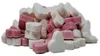Cœurs de menthe rose blanc dextrose saveur menthe 175g Voir les images du produit 1
