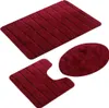Topchances Tapis de salle de bain 3 pièces antidérapant Voir les images du produit 2