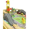 4iQ 70-teiligen Kinder Eisenbahn Set KRZYŚ aus Holz Dino Produktbild-Vorschau 8