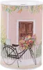Clayre & Eef Spardosen Ø 10x15 cm Rosa Metall Fahrrad Produktbild-Vorschau 1
