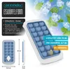 Stampo in silicone per cubetti di ghiaccio con coperchio e Anteprima dell’immagine prodotto 2