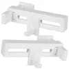 4er Pack Klemmträger Set Universal (Weiß) zur Befestigung Produktbild-Vorschau 5