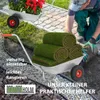Schubkarre Einhandkarre Traglast 100 kg Volumen 75 L Produktbild-Vorschau 8