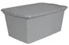 Aufbewahrungsbox 40 L Rattanoptik Dekobox Produktbild-Vorschau 1
