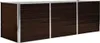 vidaXL Záhradný zvýšený záhon hnedý 240 x 80 x 77 cm Náhľad obrázku produktu 1